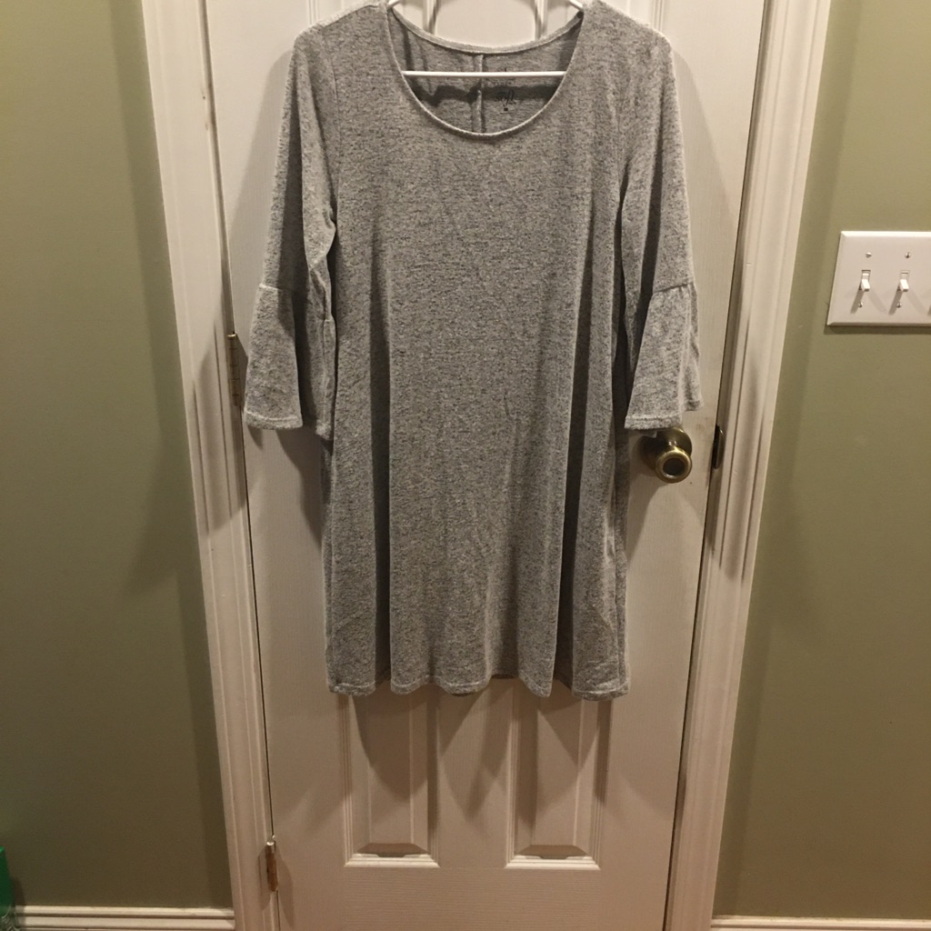 Ladies Bell Sleeved Dress